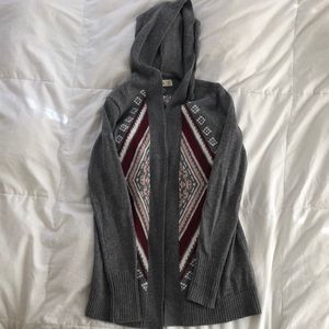 Hollister Open Hooded Sweater